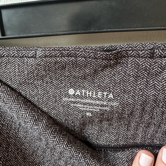 Athleta Hereingbone Gray Women's Pants - Picture 5 of 5